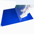18*45 Inch Blue 30 Sheets Reusable Sticky Mat for Removing Dust
